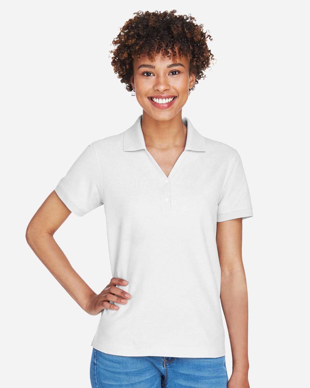 Devon & Jones-D100W-Women's Pima Piqué Polo - Image 94