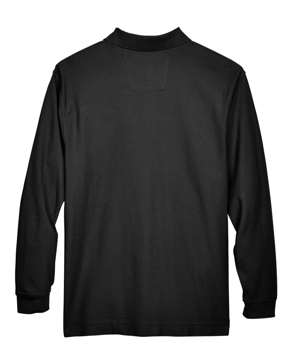 Devon & Jones-D110-Men's Pima Piqué Long Sleeve Polo - Image 2