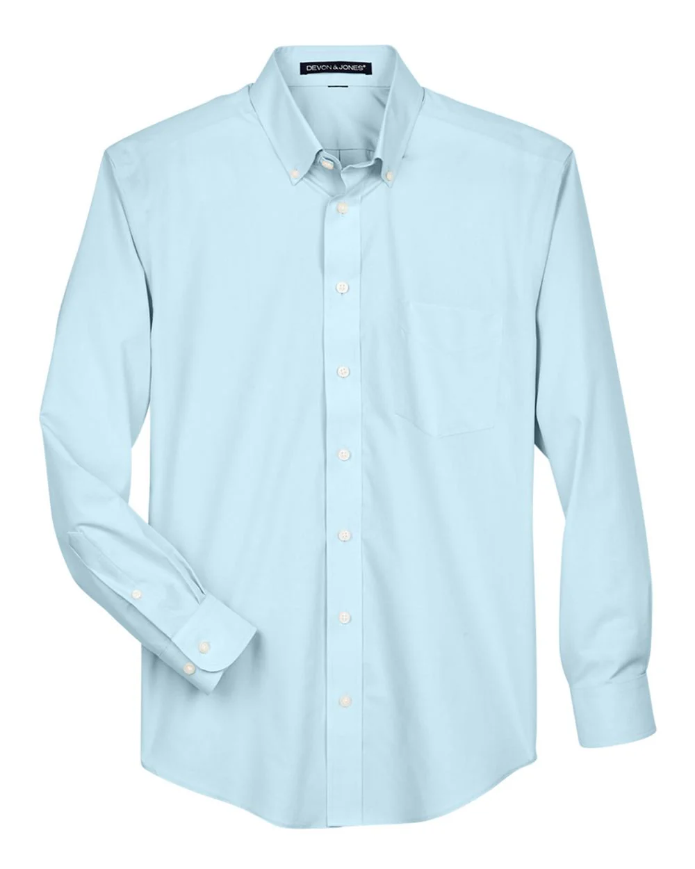 Devon & Jones-D620-Men's Crown Collection® Broadcloth Woven Dress Shirt - Image 12