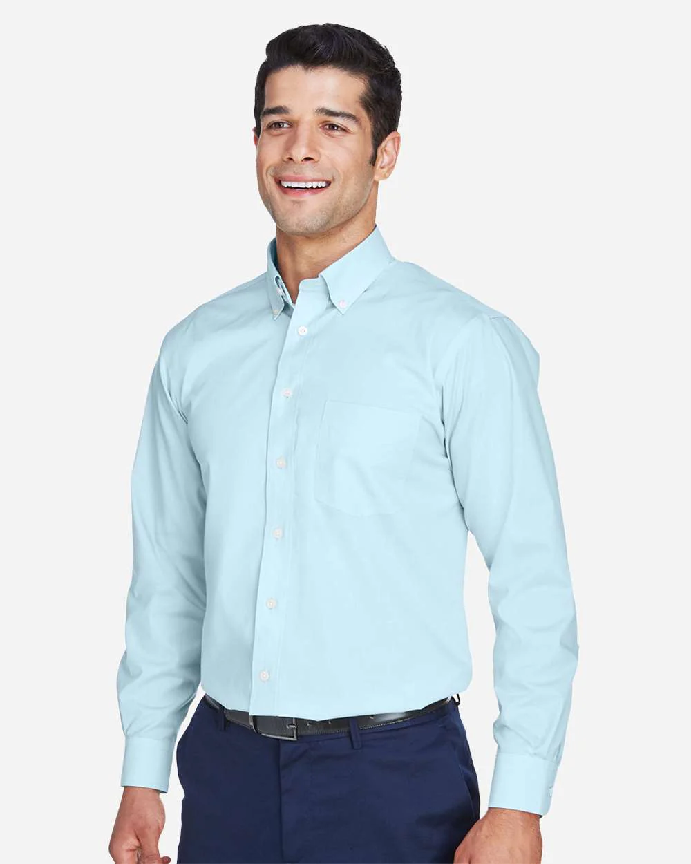 Devon & Jones-D620-Men's Crown Collection® Broadcloth Woven Dress Shirt - Image 15