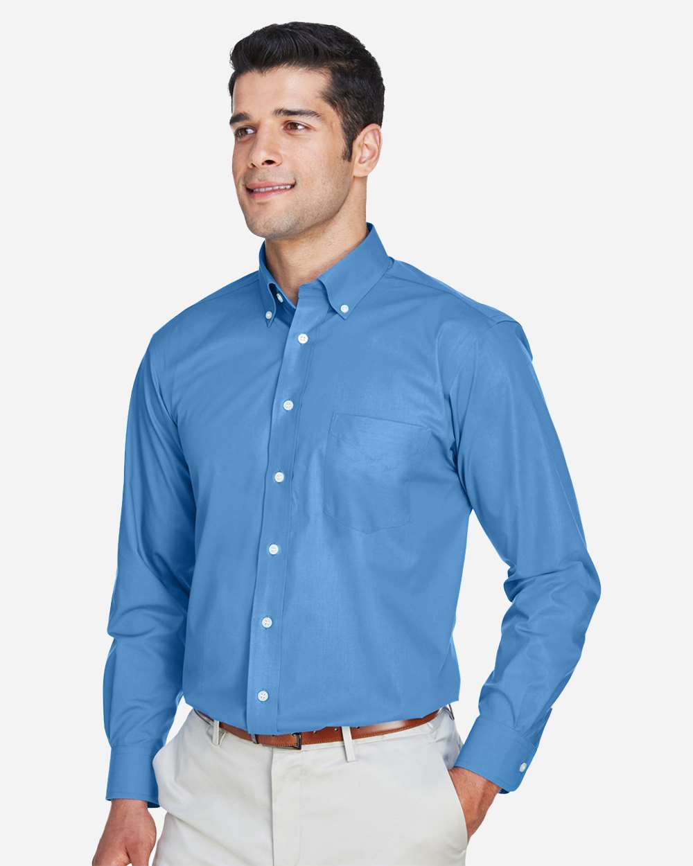 Devon & Jones-D620-Men's Crown Collection® Broadcloth Woven Dress Shirt - Image 20