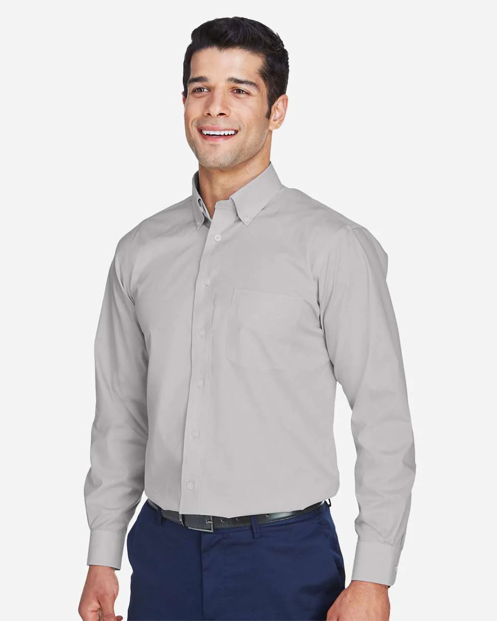Devon & Jones-D620-Men's Crown Collection® Broadcloth Woven Dress Shirt - Image 30