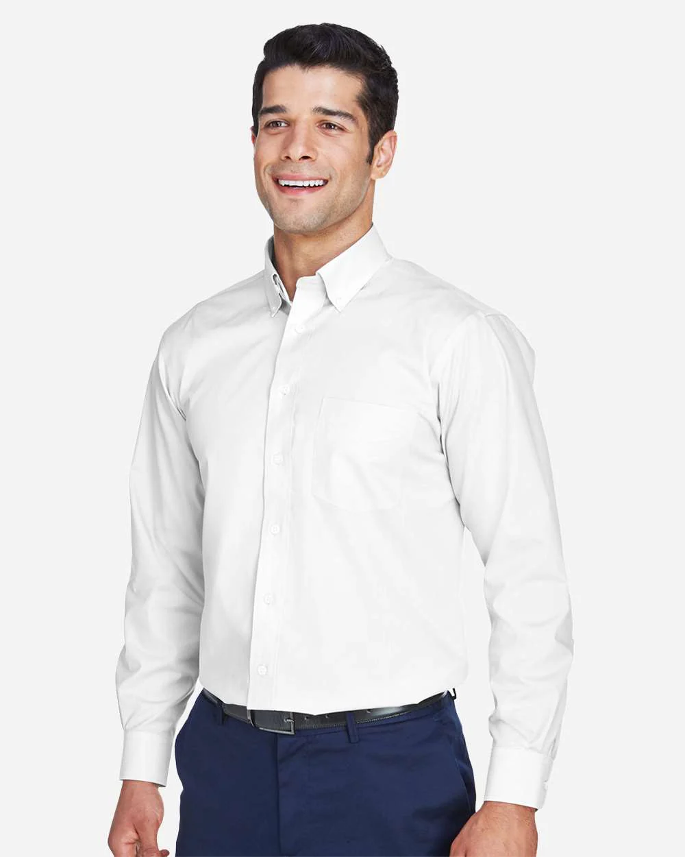 Devon & Jones-D620T-Men's Crown Collection® Tall Broadcloth Woven Dress Shirt - Image 20