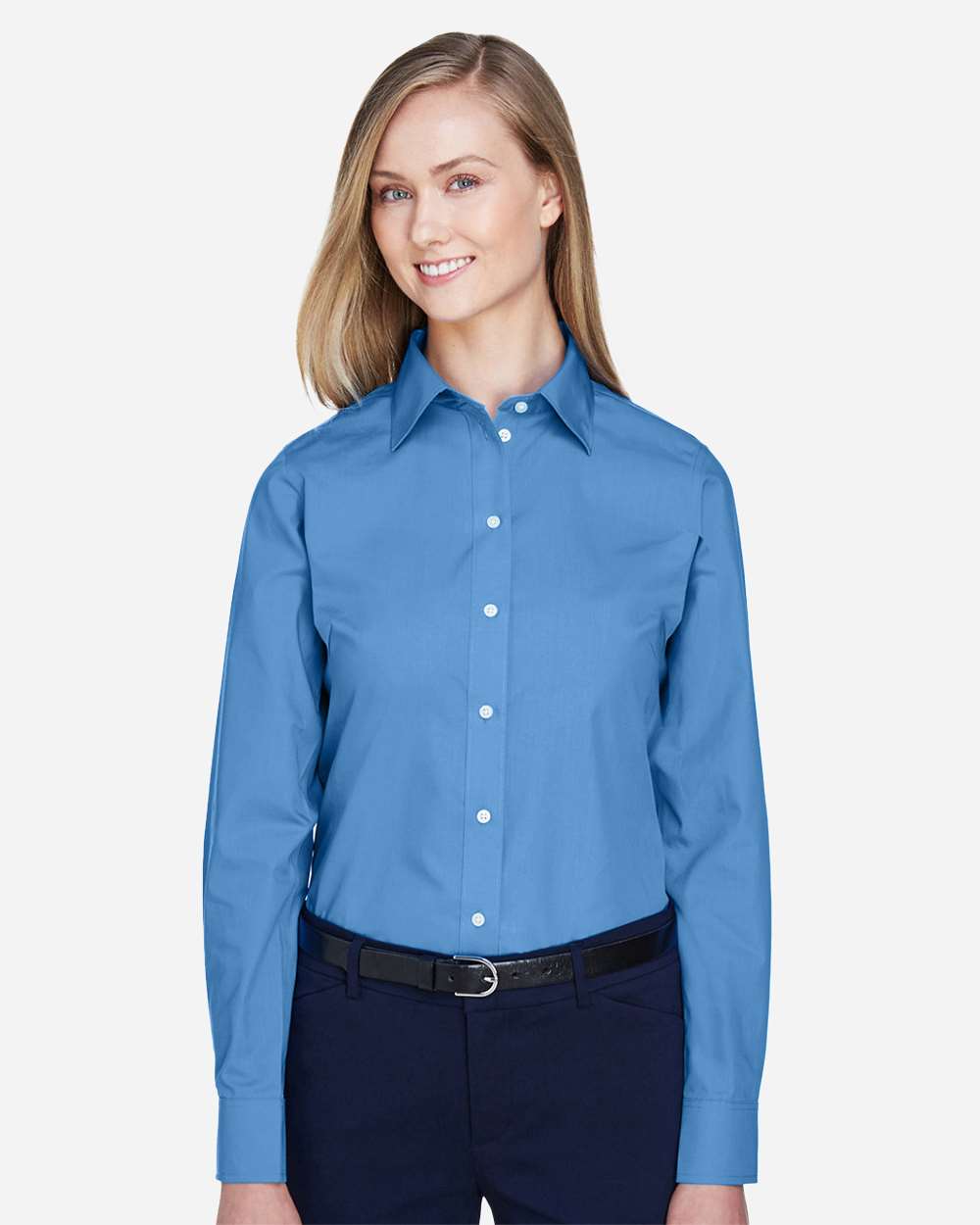 Devon & Jones-D620W-Women's Crown Collection® Broadcloth Woven Dress Shirt - Image 19