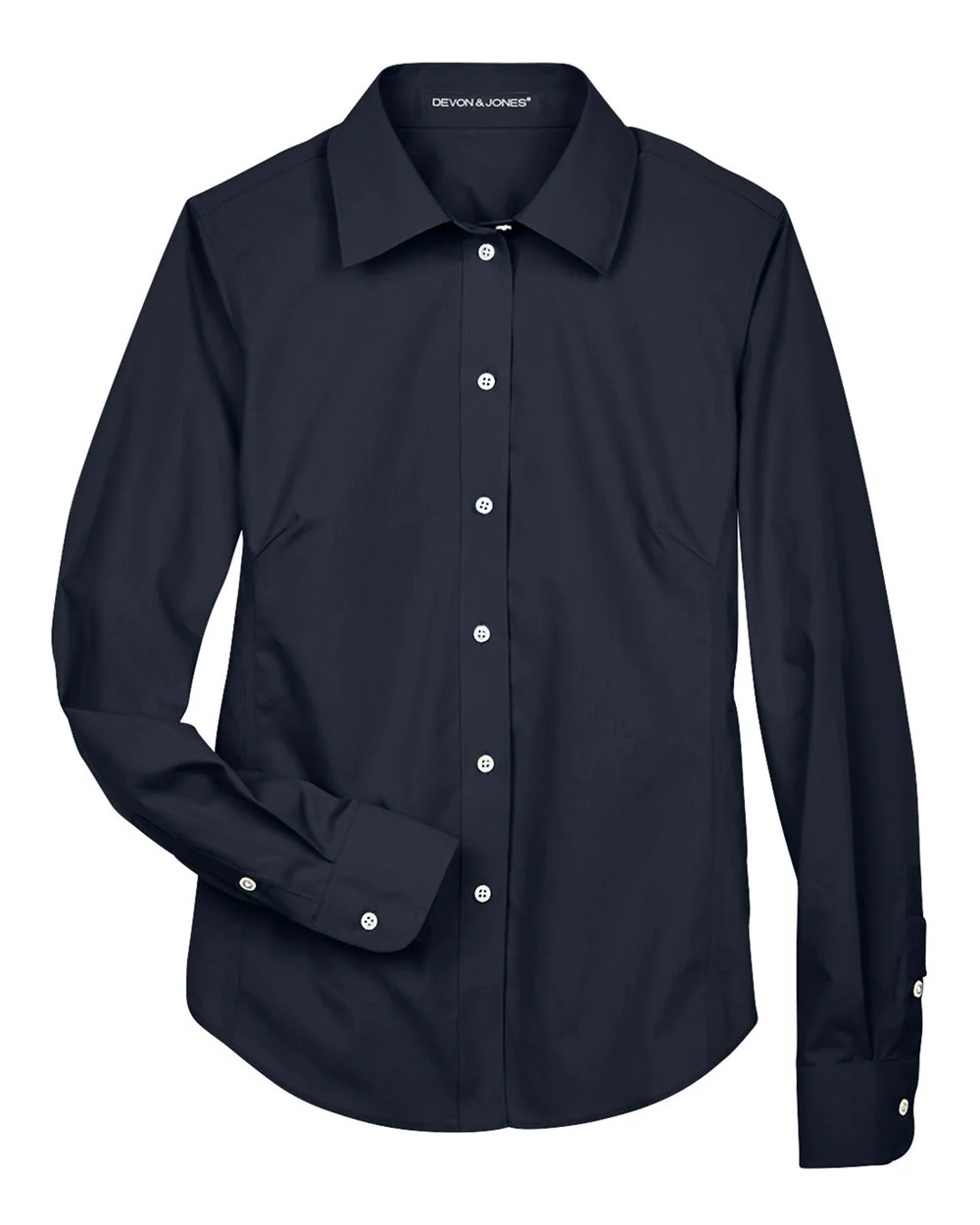 Devon & Jones-D620W-Women's Crown Collection® Broadcloth Woven Dress Shirt - Image 22