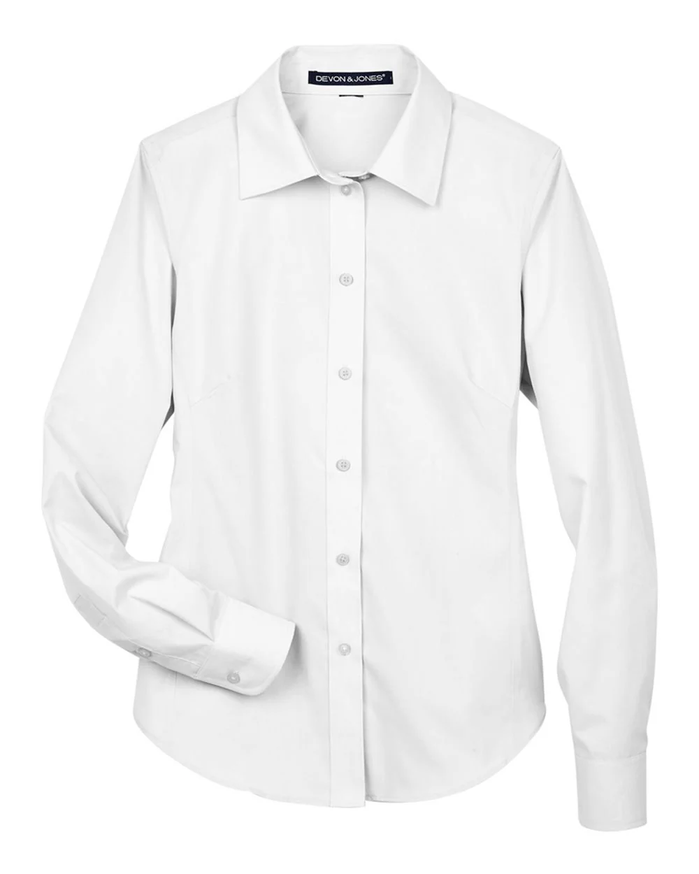 Devon & Jones-D620W-Women's Crown Collection® Broadcloth Woven Dress Shirt - Image 32