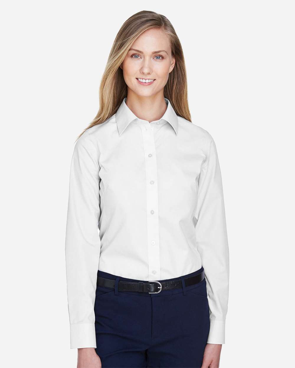 Devon & Jones-D620W-Women's Crown Collection® Broadcloth Woven Dress Shirt - Image 34