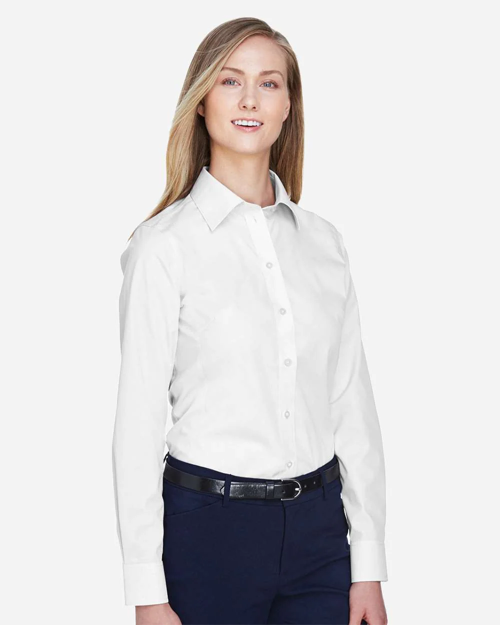 Devon & Jones-D620W-Women's Crown Collection® Broadcloth Woven Dress Shirt - Image 35