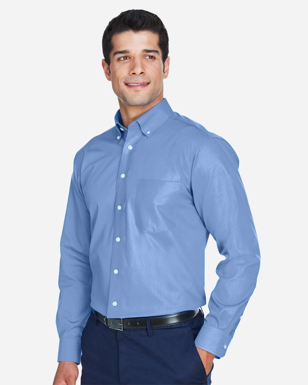 Devon & Jones-D630-Men's Crown Collection® Oxford Woven Dress Shirt - Image 10