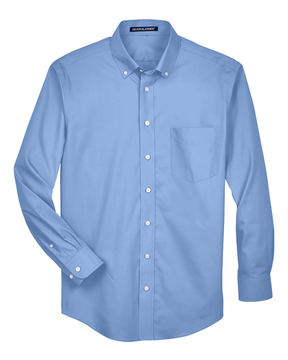 Devon & Jones-D630-Men's Crown Collection® Oxford Woven Dress Shirt - Image 7
