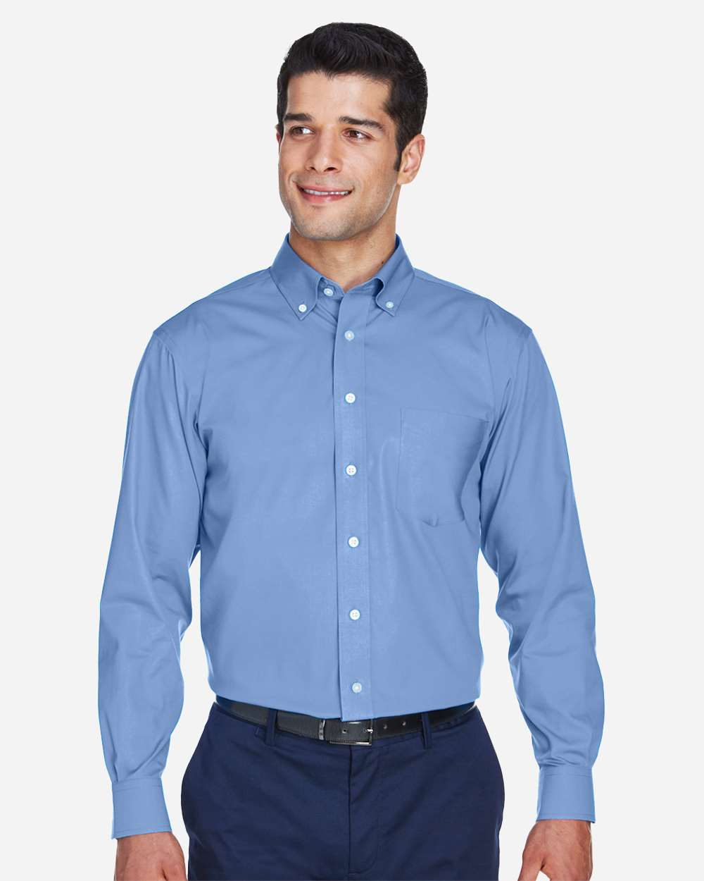 Devon & Jones-D630-Men's Crown Collection® Oxford Woven Dress Shirt - Image 9