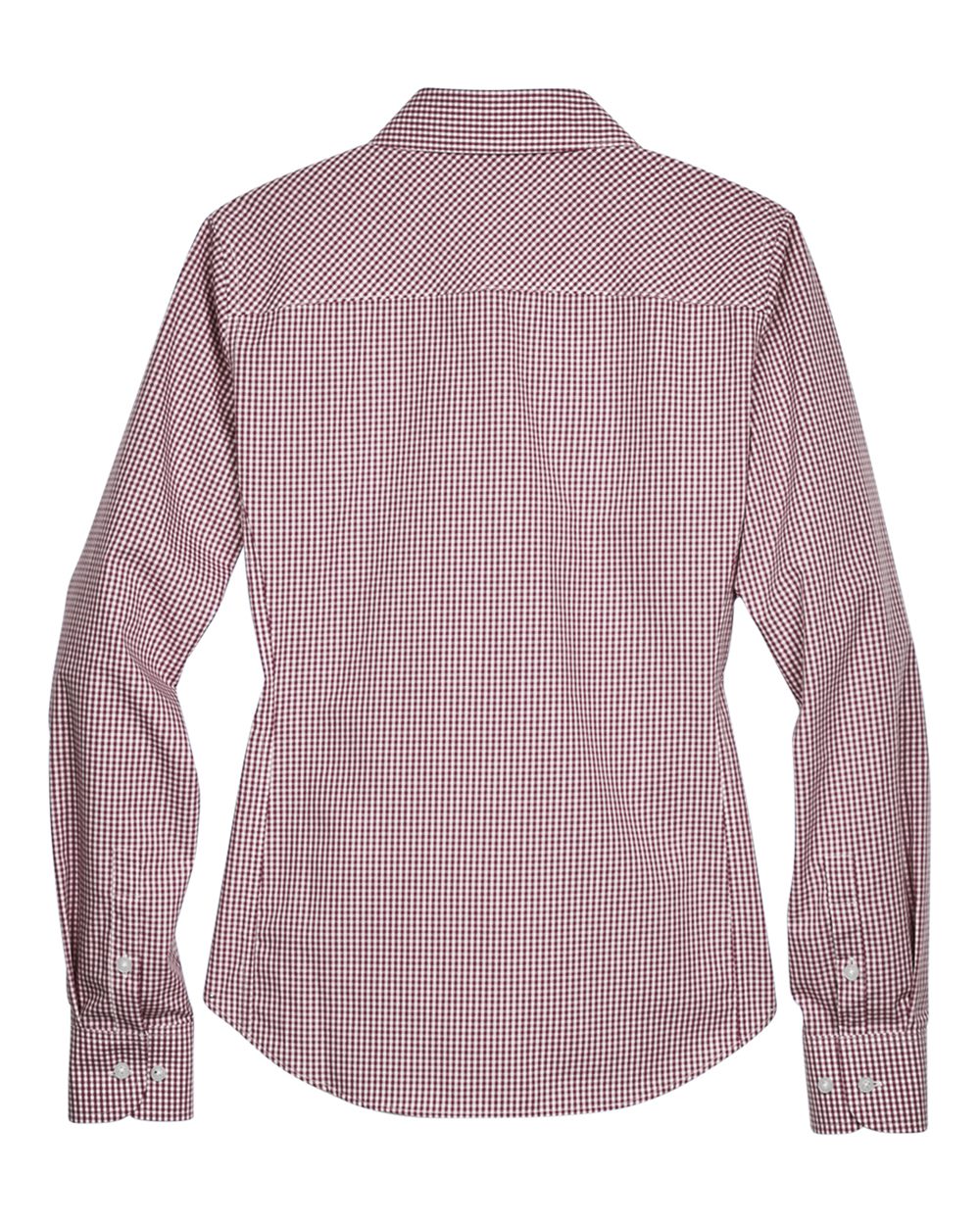 Devon & Jones-D640W-Women's Crown Collection® Gingham Check Woven Dress Shirt - Image 2