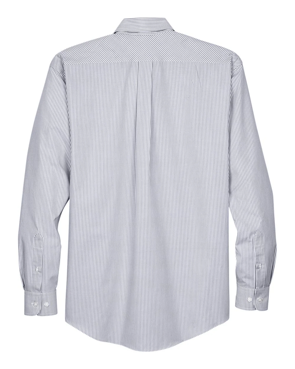 Devon & Jones-D645-Men's Crown Collection® Banker Stripe Woven Dress Shirt - Image 13