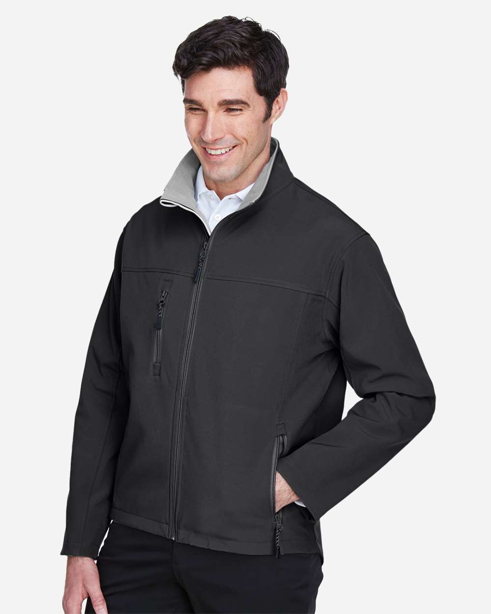 Devon & Jones-D995-Men's Soft Shell Jacket - Image 4