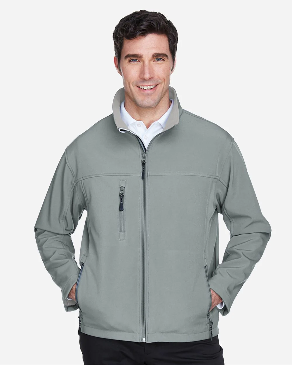Devon & Jones-D995-Men's Soft Shell Jacket - Image 6