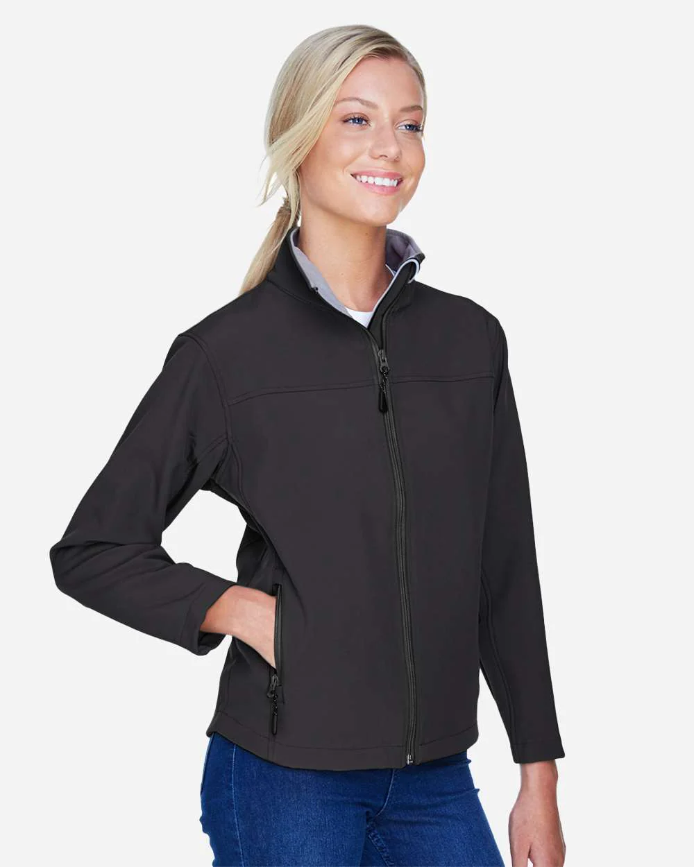 Devon & Jones-D995W-Women's Soft Shell Jacket - Image 4