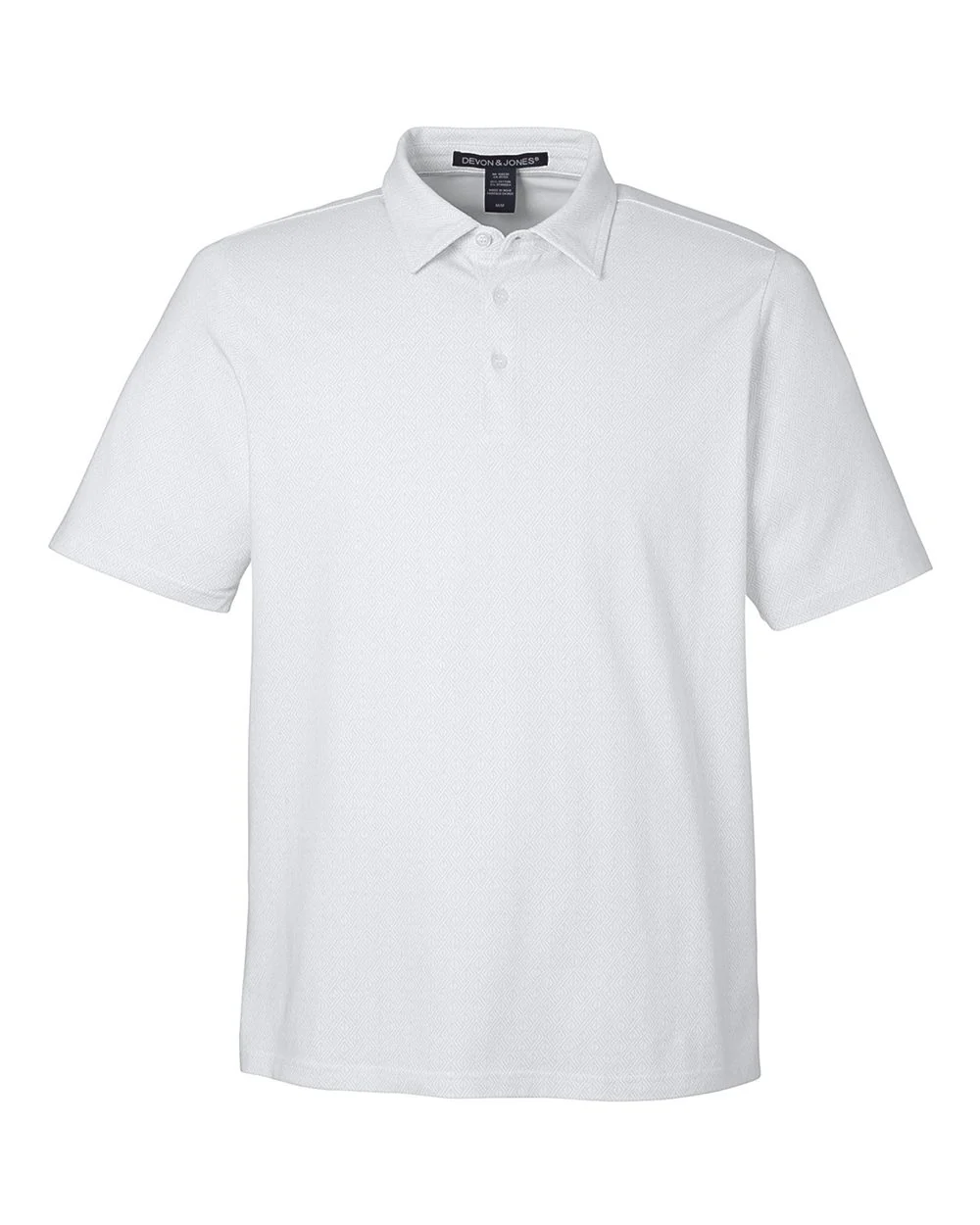 Devon & Jones-DG101-Men's Crownlux Performance® Geo Polo - Image 26