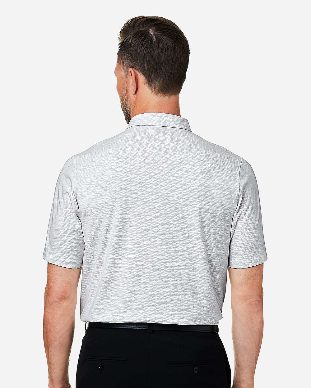 Devon & Jones-DG101-Men's Crownlux Performance® Geo Polo - Image 31