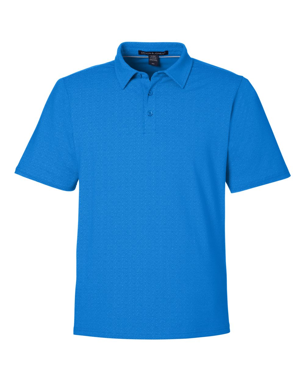 Devon & Jones-DG101-Men's Crownlux Performance® Geo Polo - Image 8