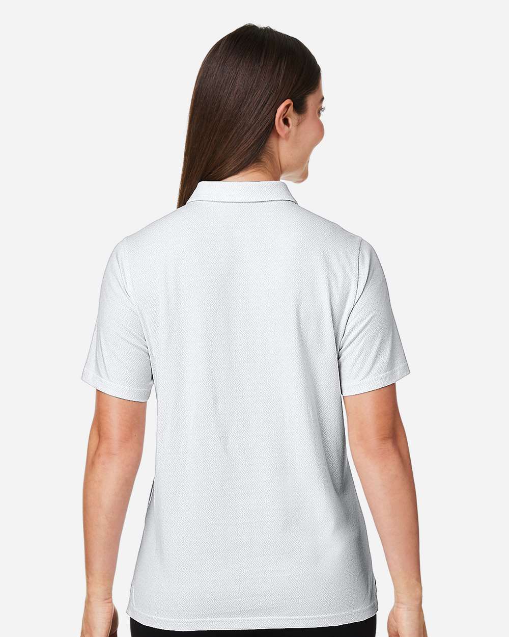 Devon & Jones-DG101W-Women's Crownlux Performance® Geo Polo - Image 31