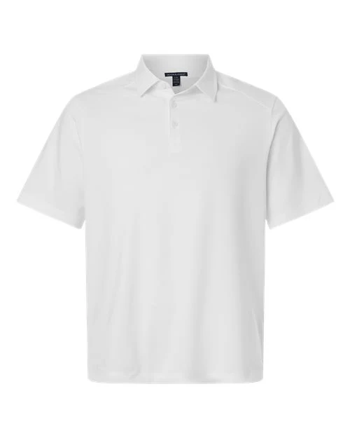 Devon & Jones-DG102-Men's Seaton Pebble Textured Polo - Image 5