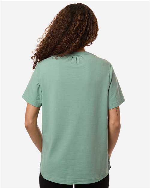 Devon & Jones-DG102W-Women's Seaton Pebble Textured Polo - Image 10