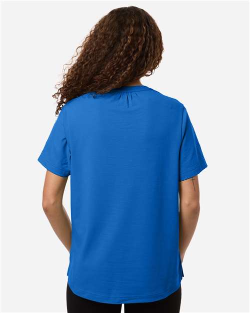 Devon & Jones-DG102W-Women's Seaton Pebble Textured Polo - Image 16