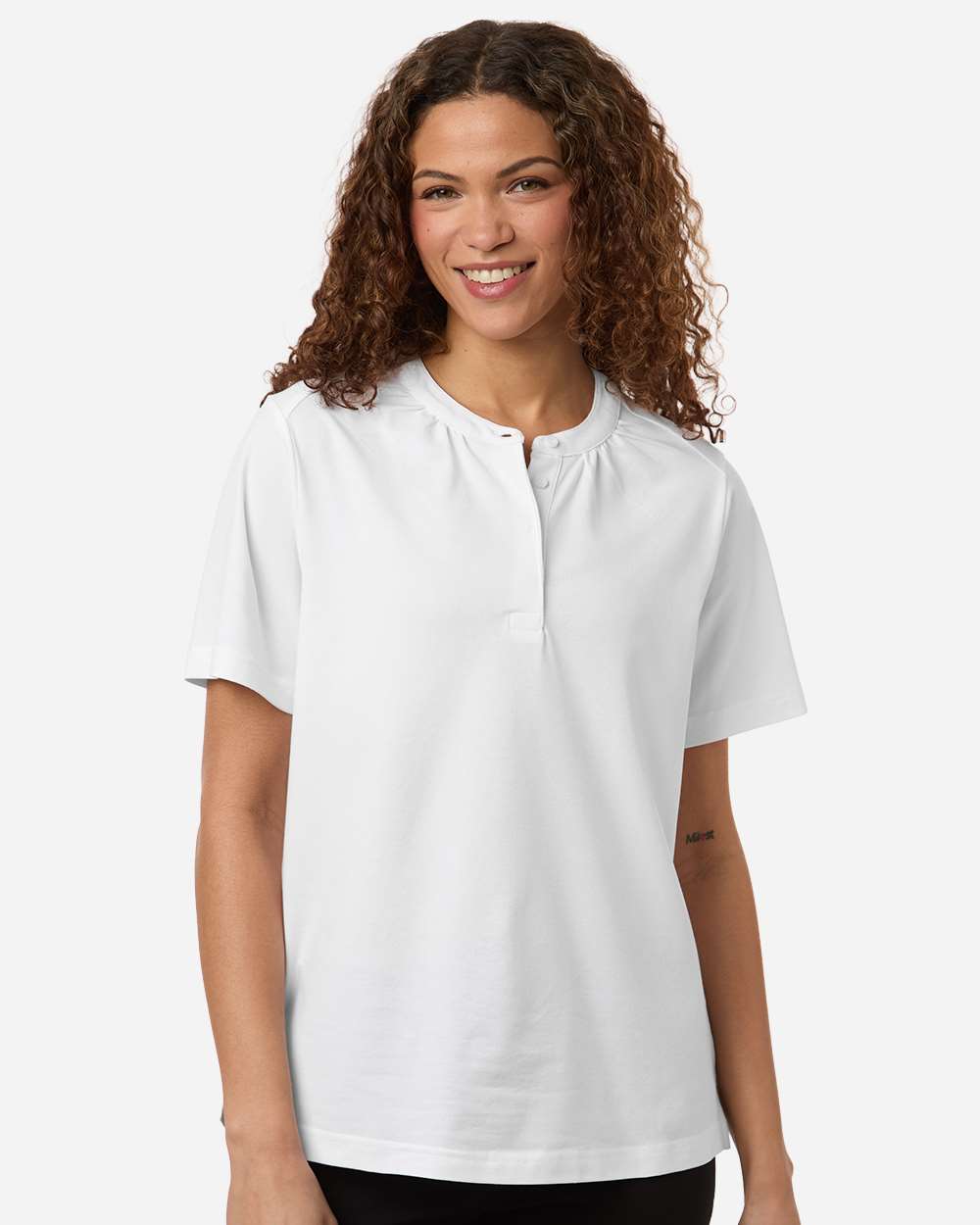 Devon & Jones-DG102W-Women's Seaton Pebble Textured Polo - Image 33