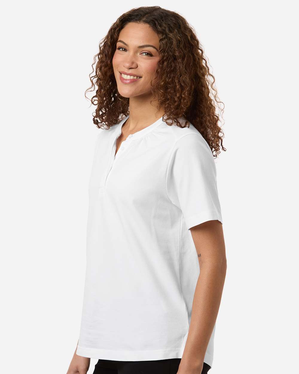 Devon & Jones-DG102W-Women's Seaton Pebble Textured Polo - Image 36