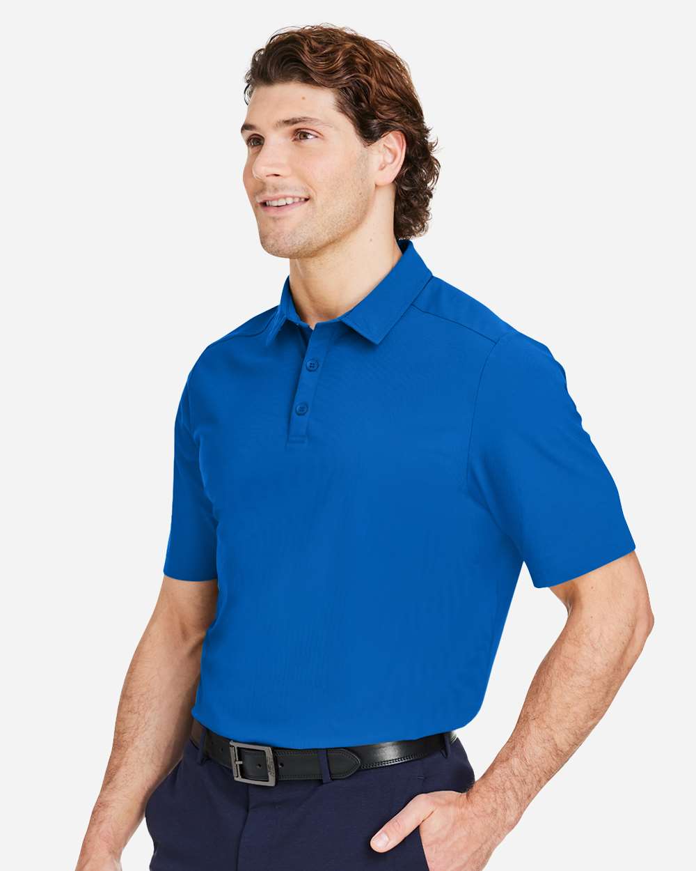 Devon & Jones-DG110-Men's CrownLux Performance® Windsor Welded Polo - Image 12