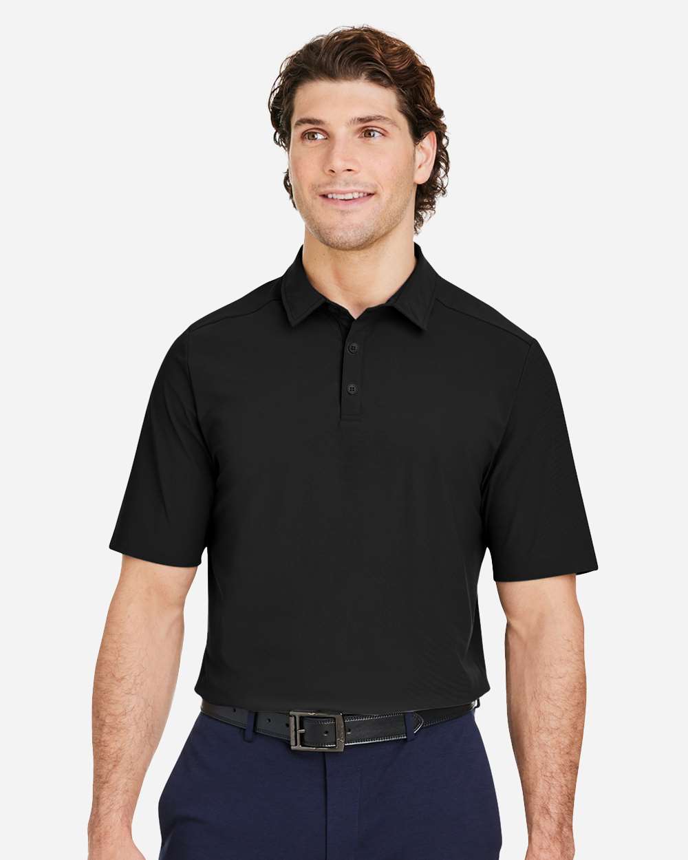 Devon & Jones-DG110-Men's CrownLux Performance® Windsor Welded Polo - Image 4