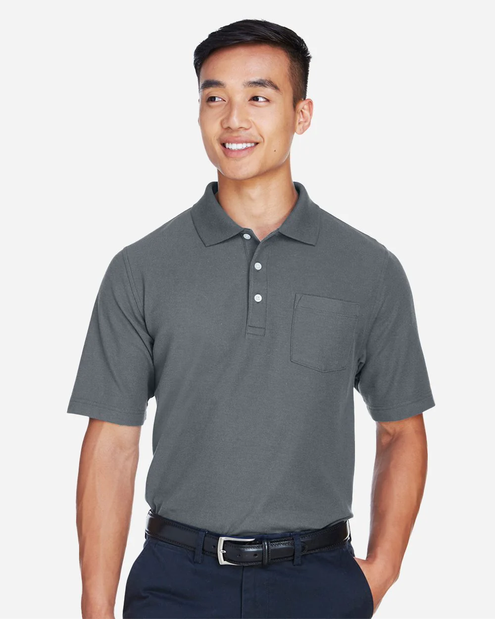 Devon & Jones-DG150P-Men's DRYTEC20™ Performance Pocket Polo - Image 6