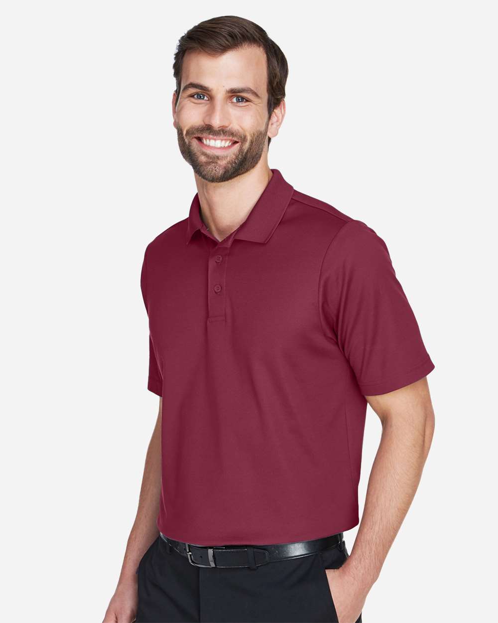 Devon & Jones-DG20-Men's CrownLux Performance® Plaited Polo - Image 10