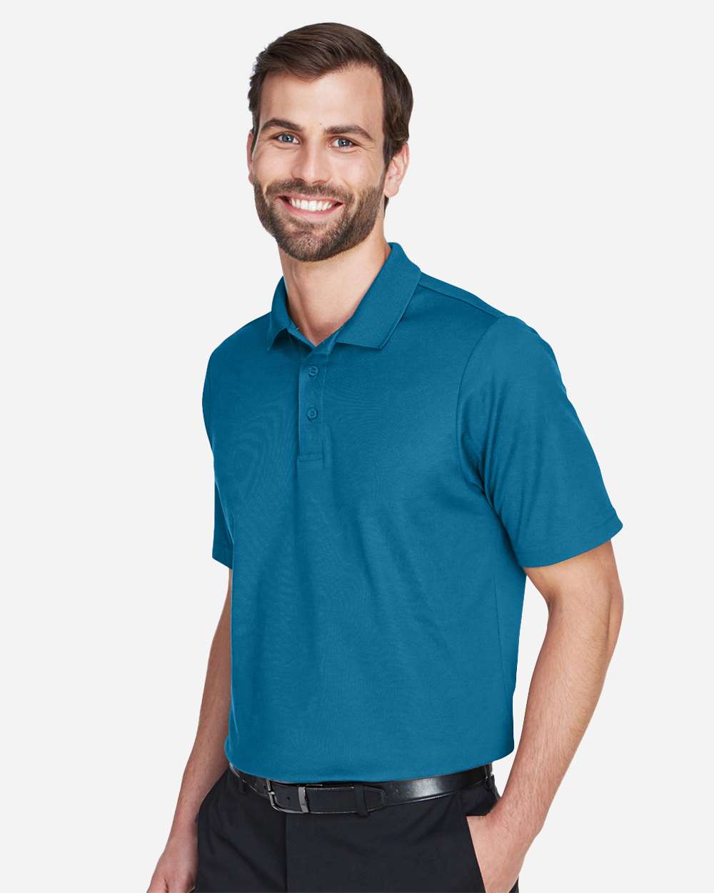 Devon & Jones-DG20-Men's CrownLux Performance® Plaited Polo - Image 20