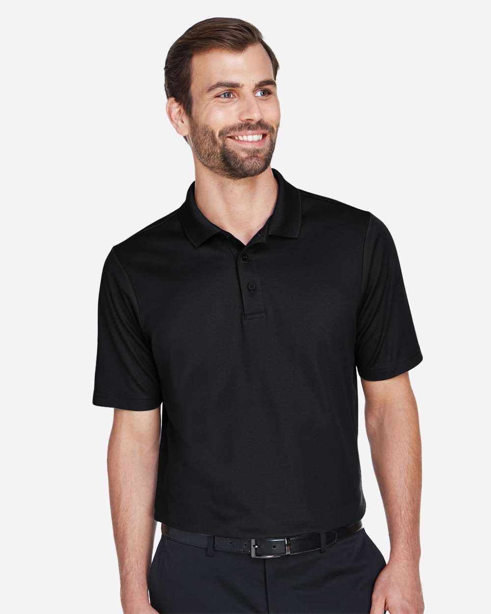 Devon & Jones-DG20-Men's CrownLux Performance® Plaited Polo - Image 3