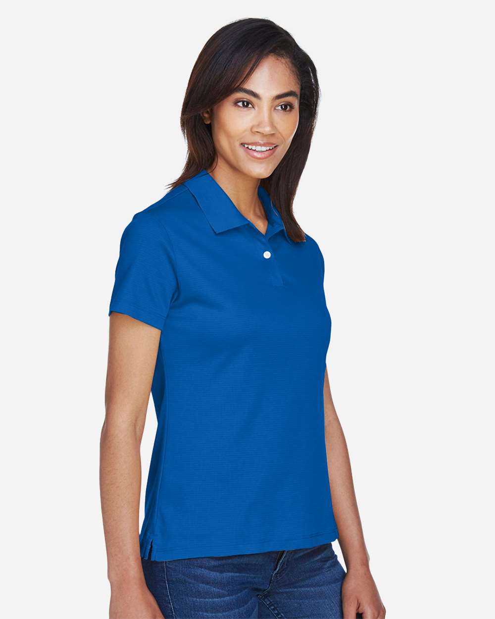 Devon & Jones-DG200W-Women's Pima-Tech™ Jet Piqué Polo - Image 4