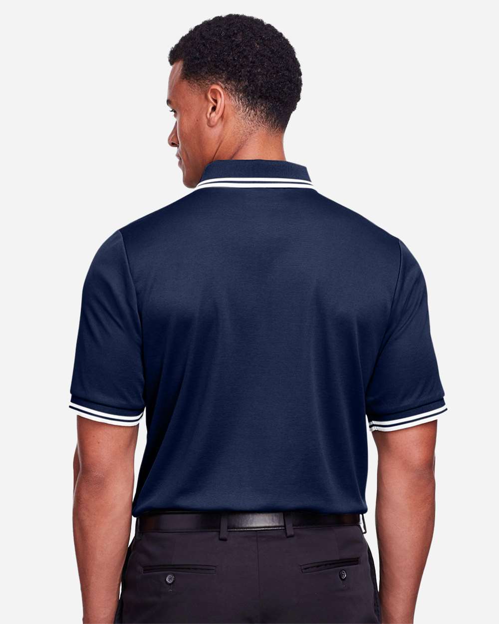 Devon & Jones-DG20C-Men's CrownLux Performance® Plaited Tipped Polo - Image 26