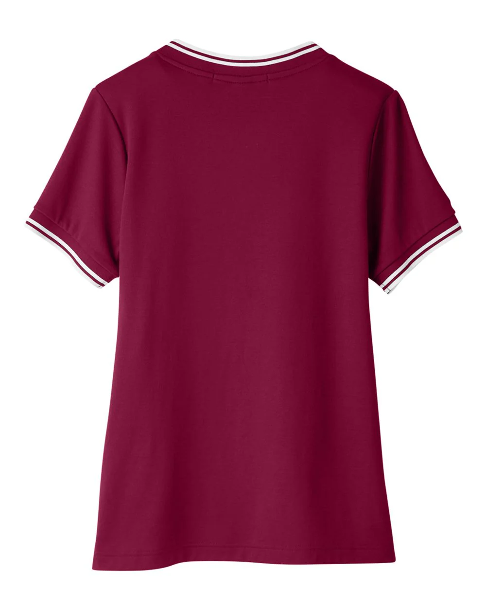 Devon & Jones-DG20CW-Women's CrownLux Performance® Plaited Tipped V-Neck Shirt - Image 8