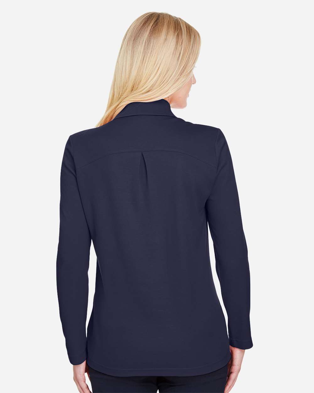 Devon & Jones-DG20LW-Women's CrownLux Performance® Plaited Long Sleeve Polo - Image 11