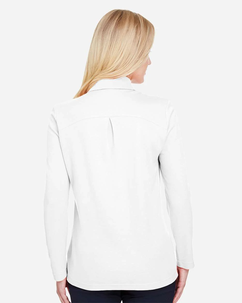 Devon & Jones-DG20LW-Women's CrownLux Performance® Plaited Long Sleeve Polo - Image 21