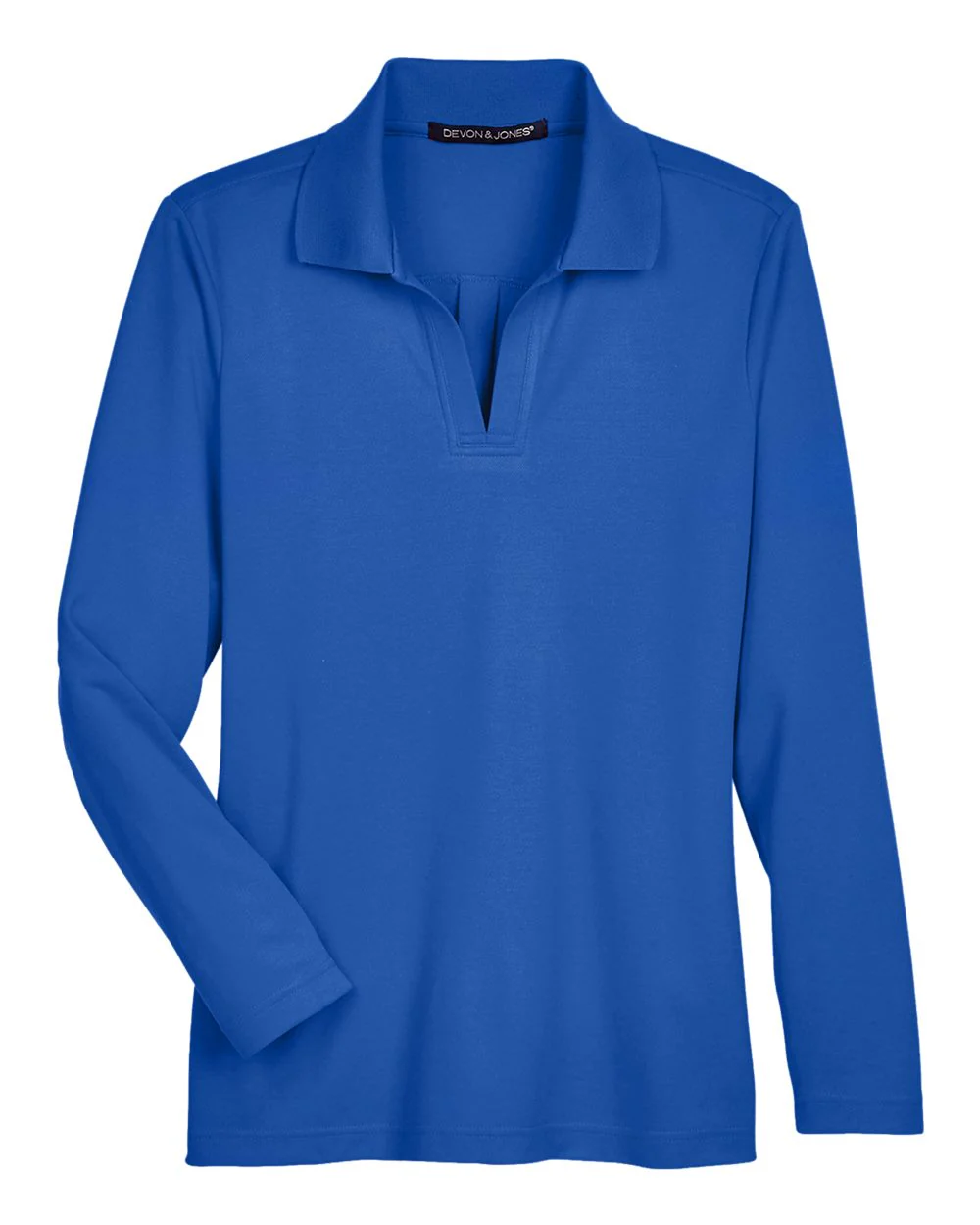 Devon & Jones-DG20LW-Women's CrownLux Performance® Plaited Long Sleeve Polo - Image 23