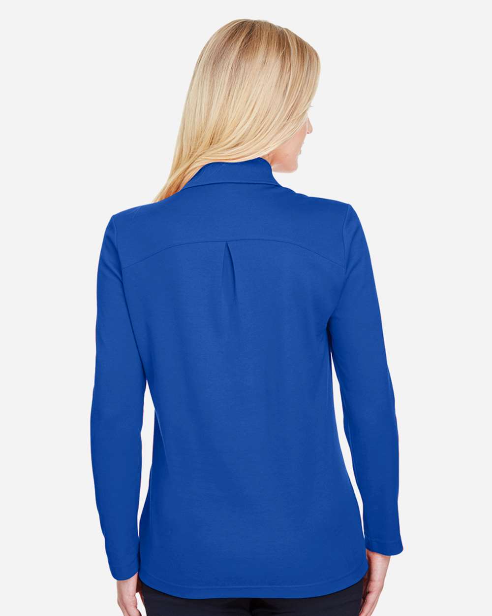 Devon & Jones-DG20LW-Women's CrownLux Performance® Plaited Long Sleeve Polo - Image 29