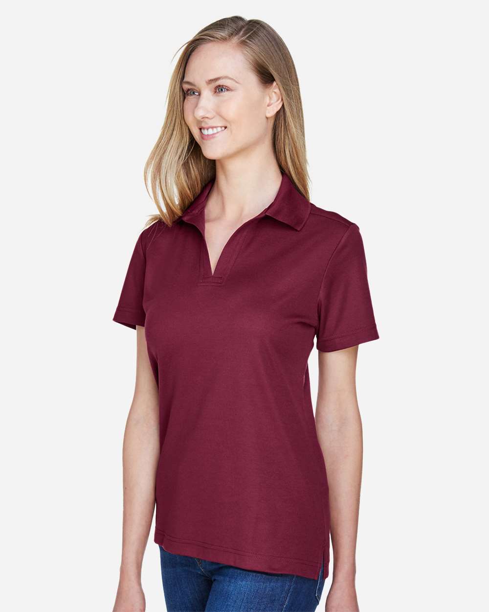 Devon & Jones-DG20W-Women's CrownLux Performance® Plaited Polo - Image 10