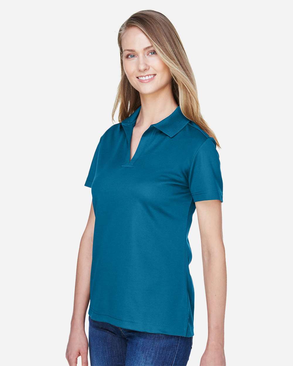 Devon & Jones-DG20W-Women's CrownLux Performance® Plaited Polo - Image 20