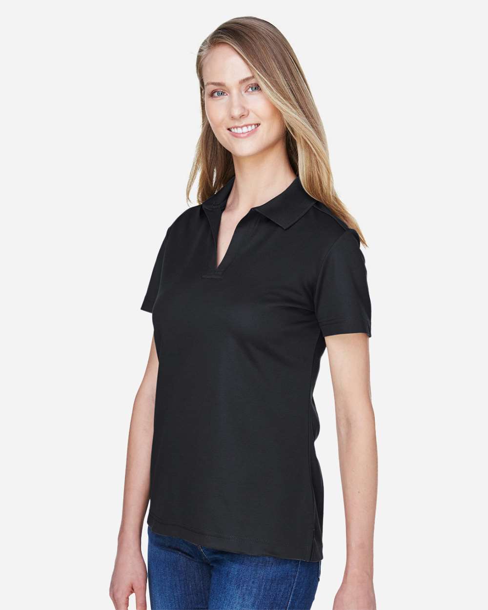 Devon & Jones-DG20W-Women's CrownLux Performance® Plaited Polo - Image 4