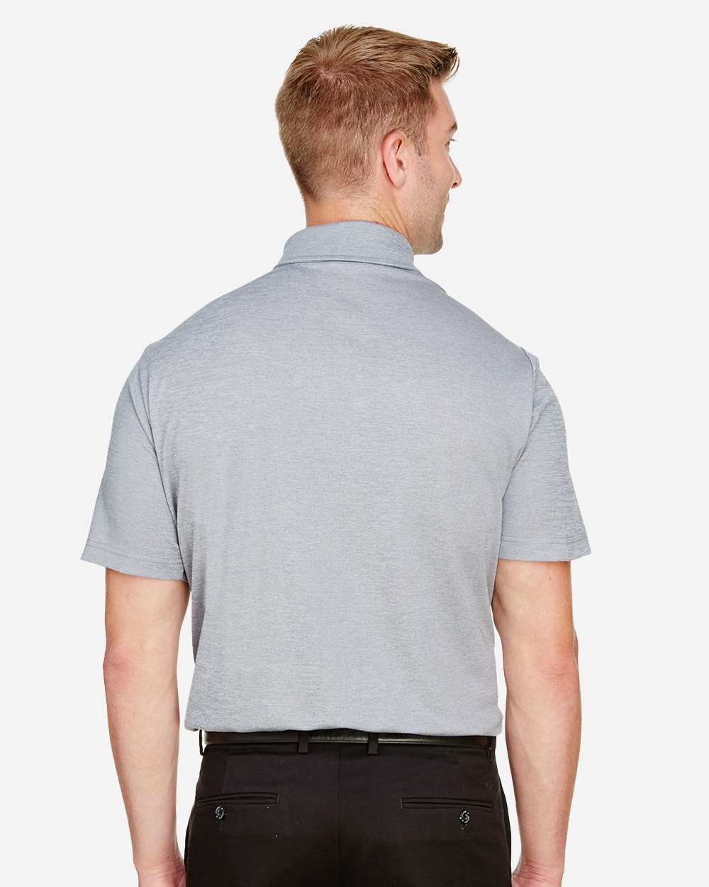 Devon & Jones-DG22-Men's CrownLux Performance® Address Mélange Polo - Image 11