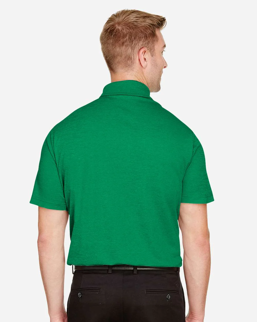 Devon & Jones-DG22-Men's CrownLux Performance® Address Mélange Polo - Image 16