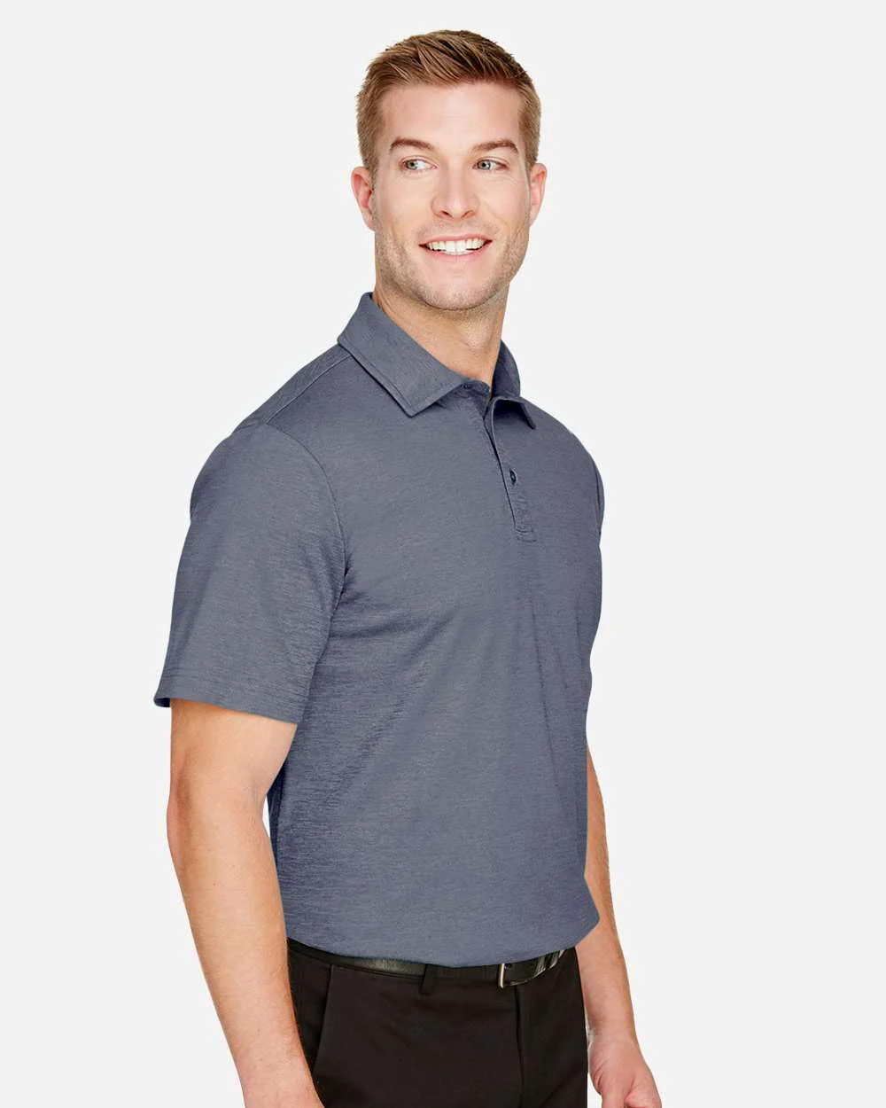 Devon & Jones-DG22-Men's CrownLux Performance® Address Mélange Polo - Image 20