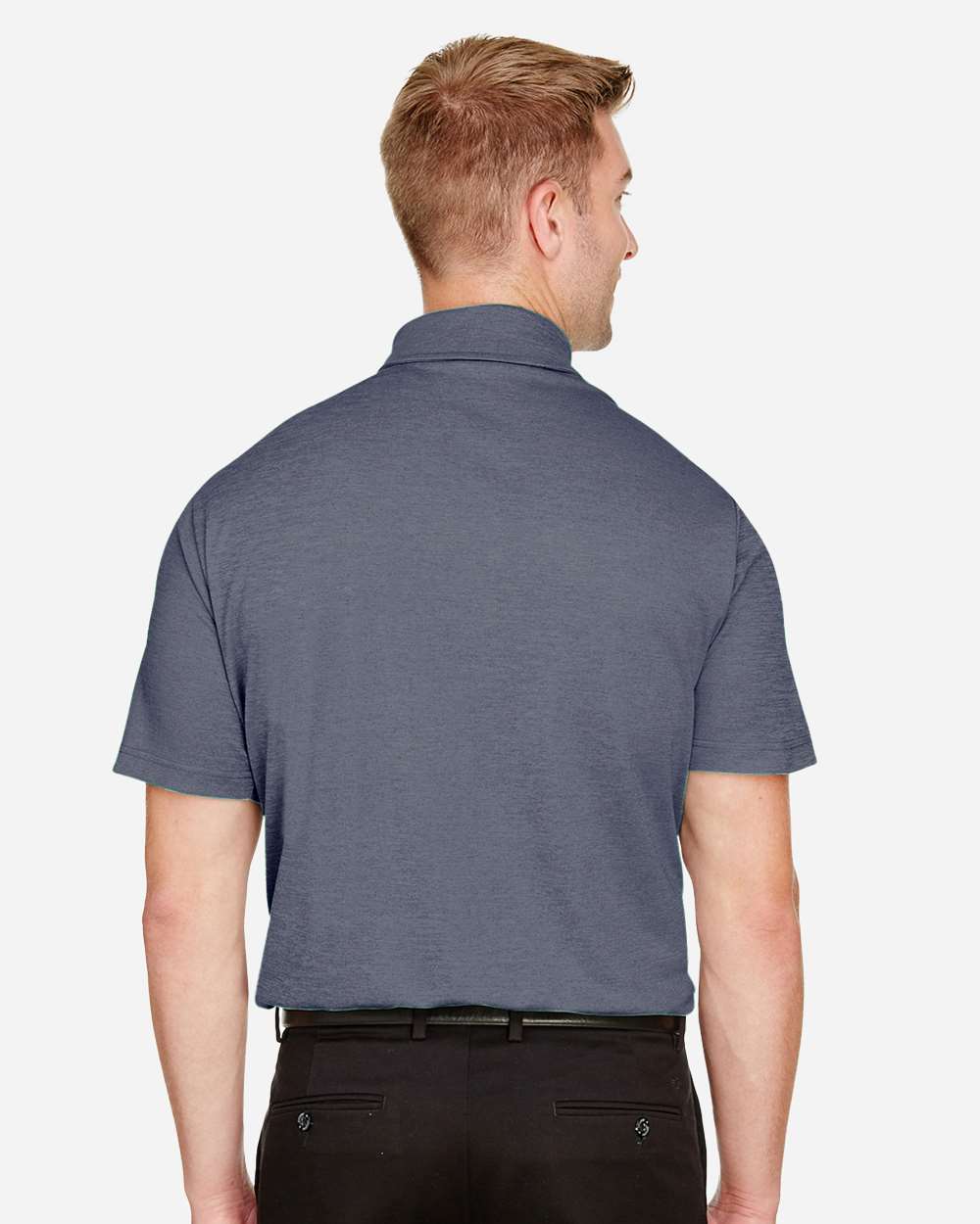 Devon & Jones-DG22-Men's CrownLux Performance® Address Mélange Polo - Image 21