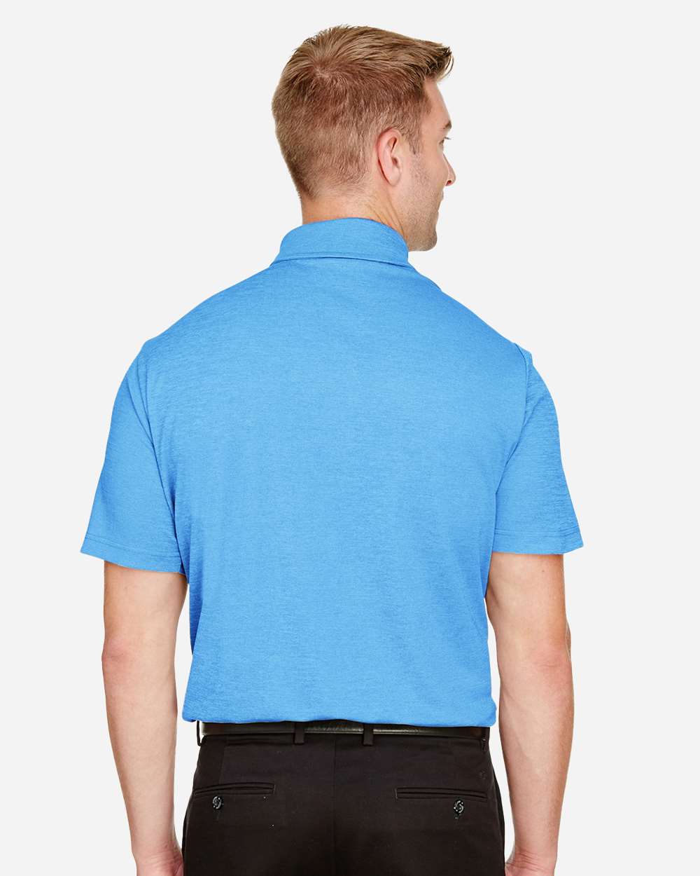 Devon & Jones-DG22-Men's CrownLux Performance® Address Mélange Polo - Image 26